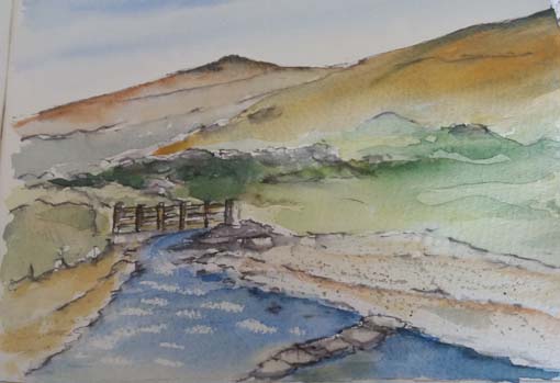 The work of a participant in the workshop, (GC)