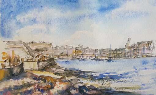 The work of a participant in the workshop, (GC)